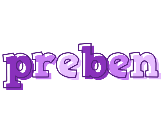 Preben sensual logo