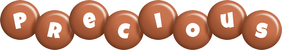 Precious candy-brown logo