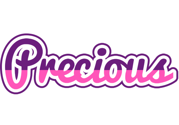 Precious cheerful logo