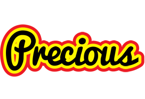 Precious flaming logo