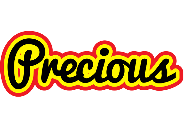 Precious flaming logo