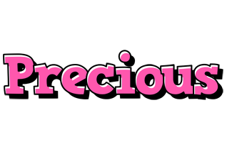 Precious girlish logo