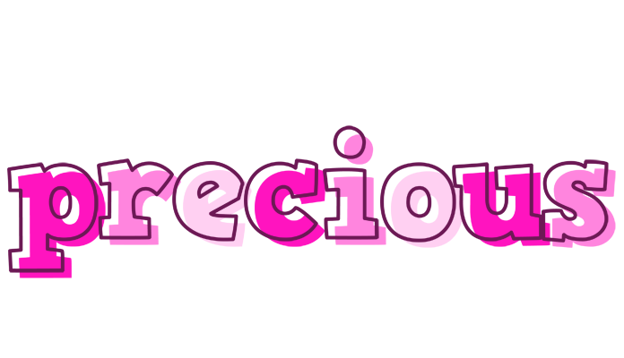 Precious hello logo