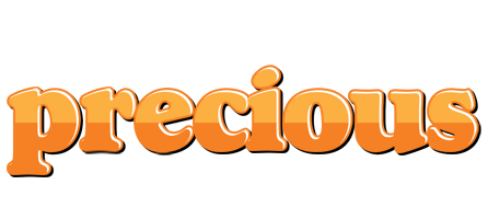 Precious orange logo