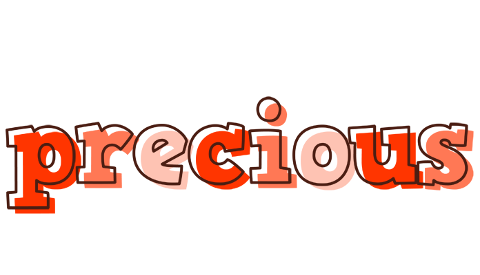 Precious paint logo