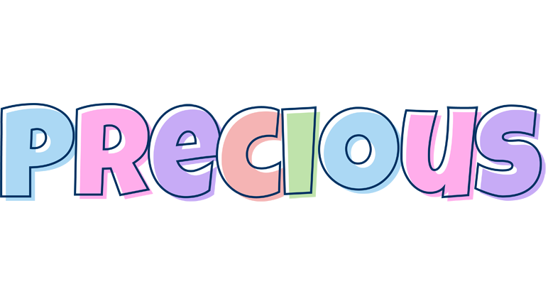 Precious pastel logo