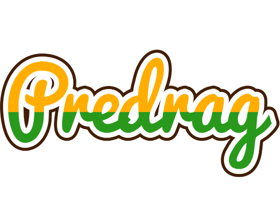 Predrag banana logo