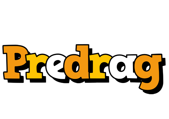 Predrag cartoon logo