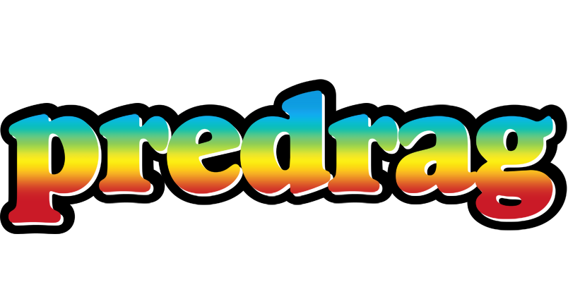 Predrag color logo