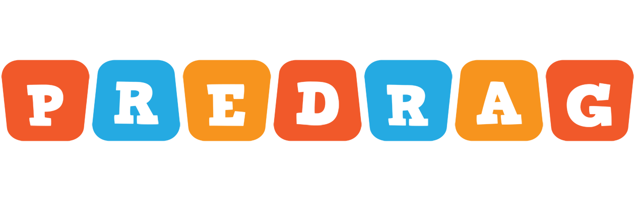 Predrag comics logo