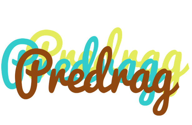 Predrag cupcake logo