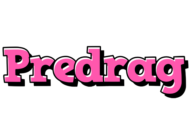 Predrag girlish logo