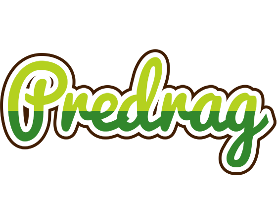 Predrag golfing logo