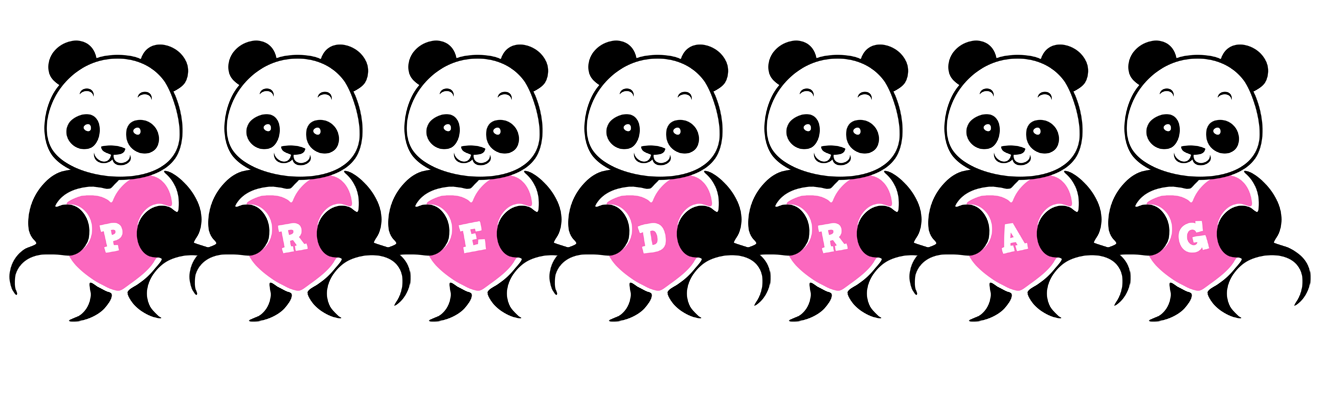 Predrag love-panda logo