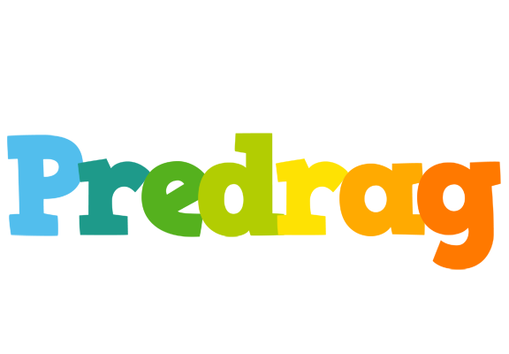 Predrag rainbows logo