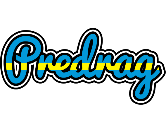 Predrag sweden logo