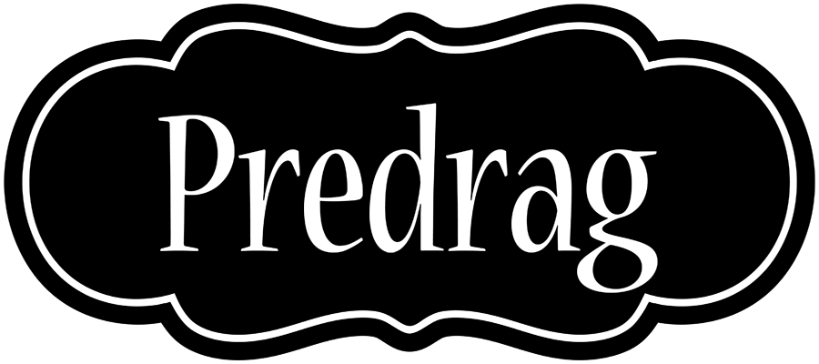 Predrag welcome logo