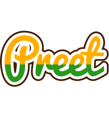 Preet banana logo