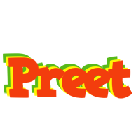 Preet bbq logo