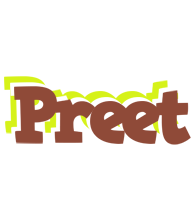 Preet caffeebar logo