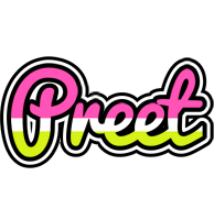 Preet candies logo