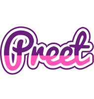 Preet cheerful logo