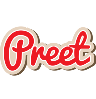 Preet chocolate logo