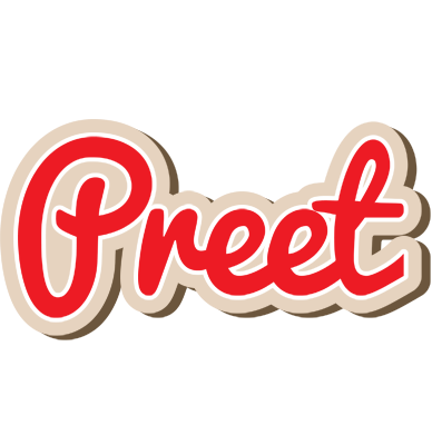 Preet chocolate logo