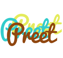 Preet cupcake logo
