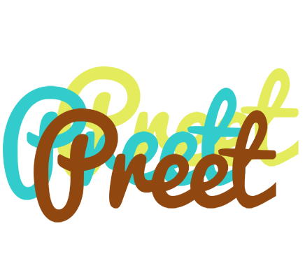 Preet cupcake logo