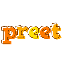 Preet desert logo