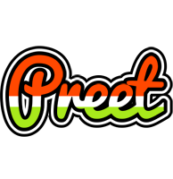 Preet exotic logo