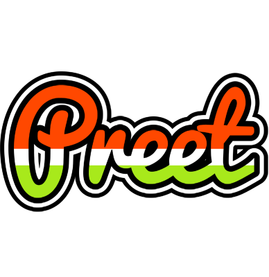 Preet exotic logo
