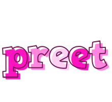 Preet hello logo