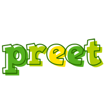 Preet juice logo