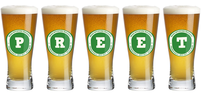 Preet lager logo
