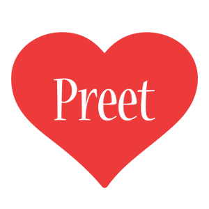 Preet love logo