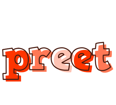 Preet paint logo