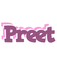 Preet relaxing logo