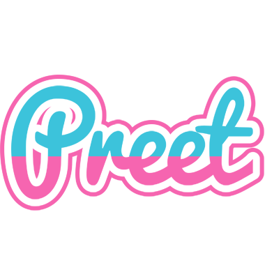 Preet woman logo