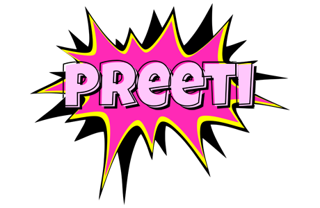 Preeti badabing logo