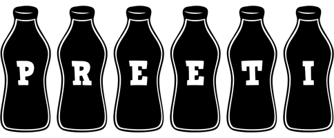 Preeti bottle logo