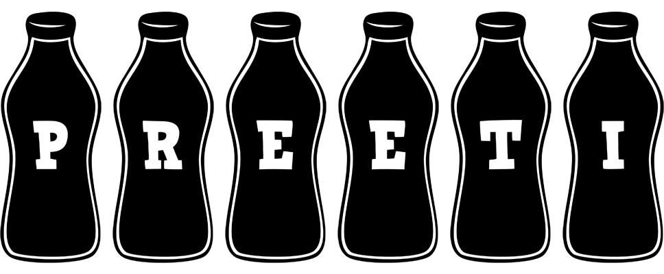 Preeti bottle logo