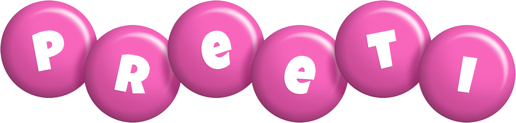 Preeti candy-pink logo