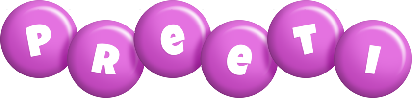Preeti candy-purple logo