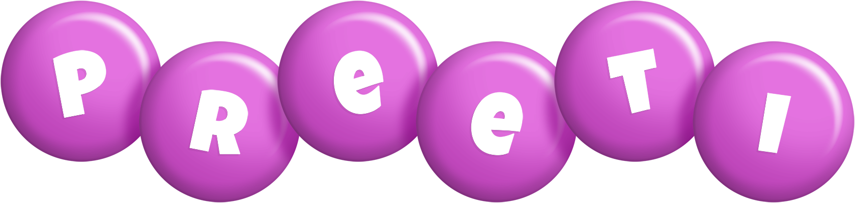 Preeti candy-purple logo