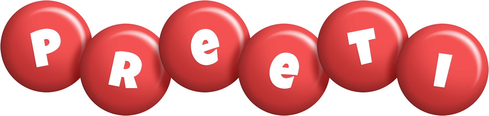 Preeti candy-red logo