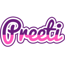 Preeti cheerful logo