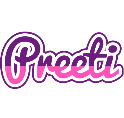 Preeti cheerful logo