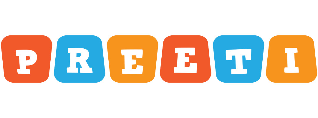 Preeti comics logo